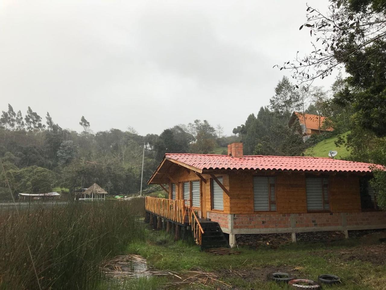 Hermosa Cabana En La Cocha-Finca Indiana El Encano Ngoại thất bức ảnh